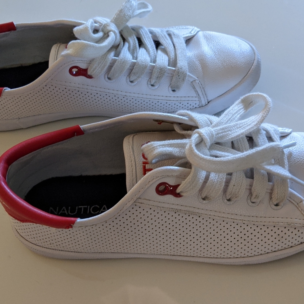 Rarely worn white sneakers